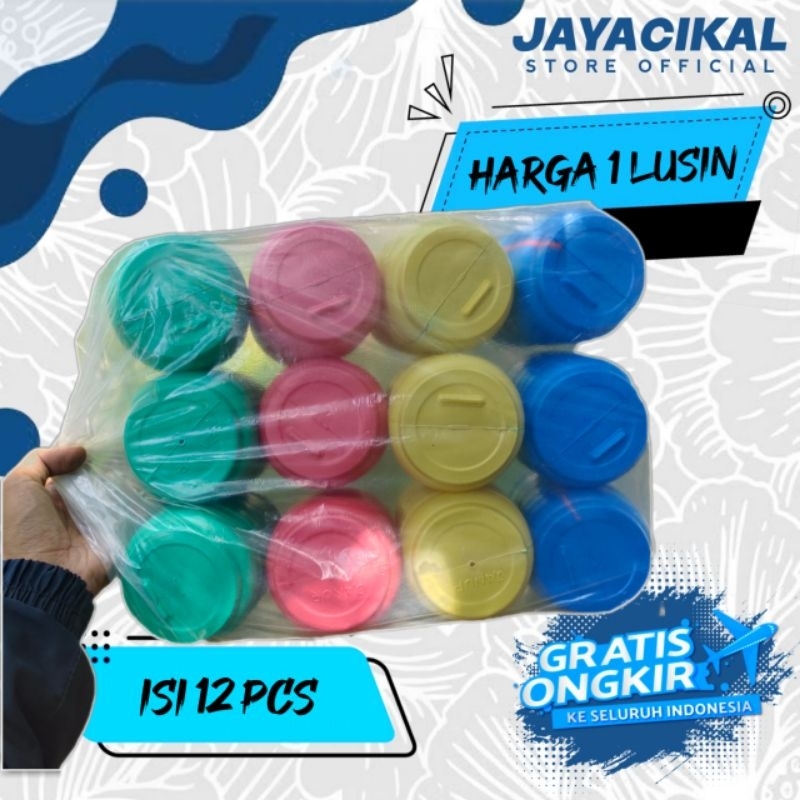 (Promo) Celengan Kecil Mini Plastik 12 Pcs (1 Lusin)