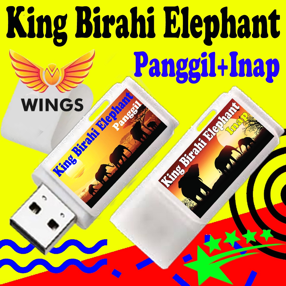 SUARA WALET KING BIRAHI ELEPHANT ASLI 100% ORIGINAL