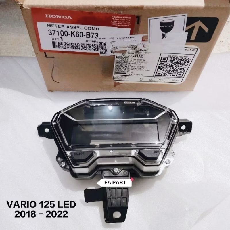 37100-K60-B73 Spidometer Assy VARIO 125 LED 2018  - 2022