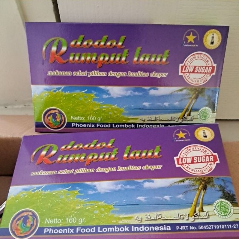 

DODOL RUMPUT LAUT KINJOY INDONESIA LOW SUGAR 160GR