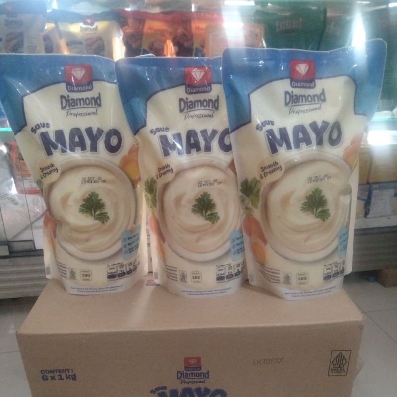 

saus mayo diamond kemasan 1kg