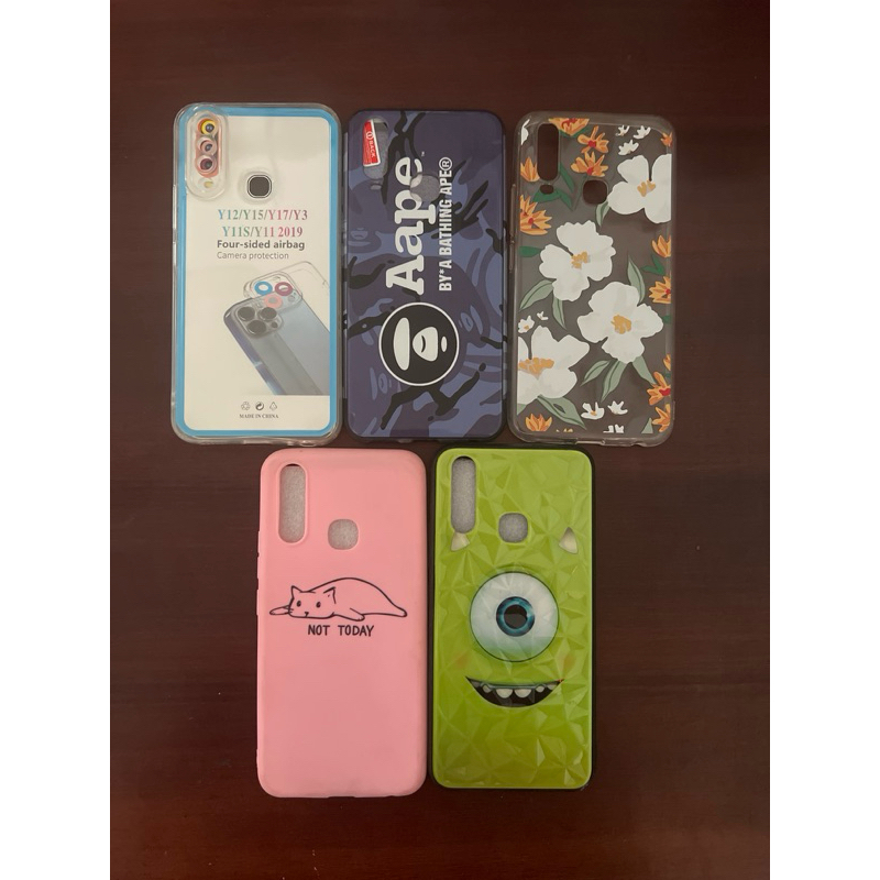 VIVO Y17/Y12/Y15/Y11S CASE CLEAR BENING MOTIF KARAKTER CEWEK COWOK VIVO Y12/Y15/Y17/Y11S