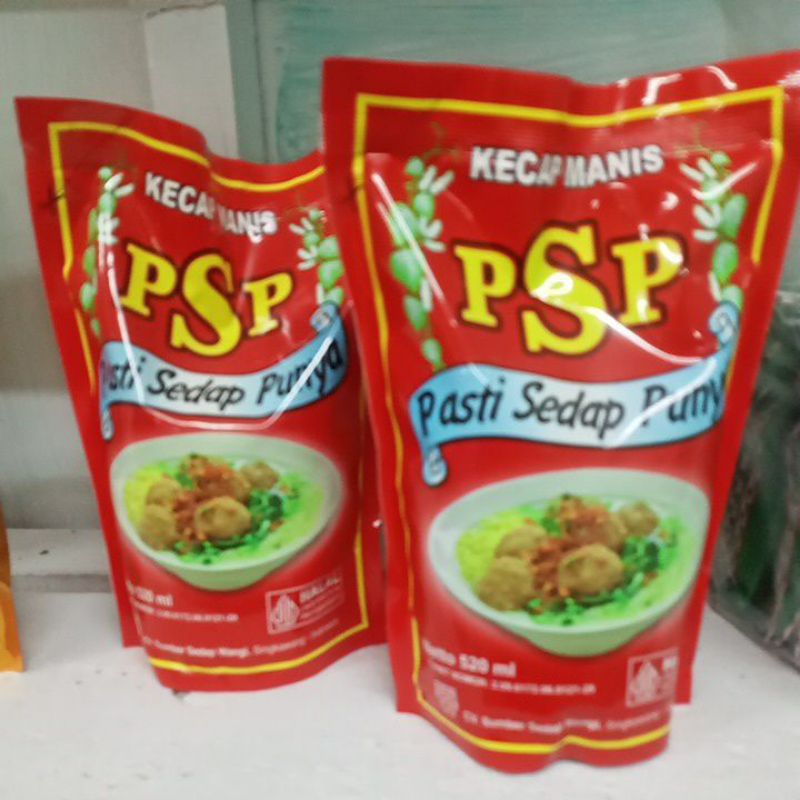 

KECAP MANIS/ KEMASAN KECAP PSP 520ml