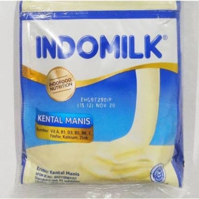 

SUSU INDOMILK CREAMY ORIGINAL SUSU SACHET SATU RENTENG ISI 6 BUNGKUS 47g