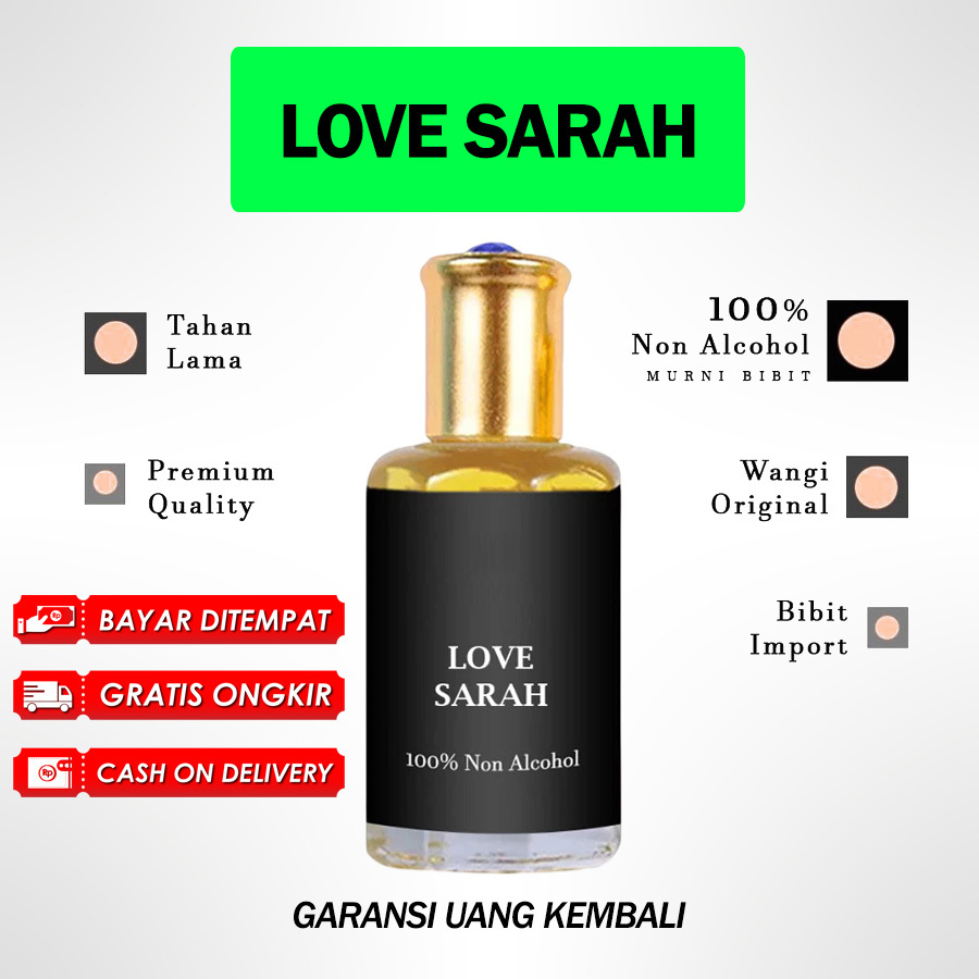 Parfum Minyak Wangi LOVE SARAH - Non Alkohol