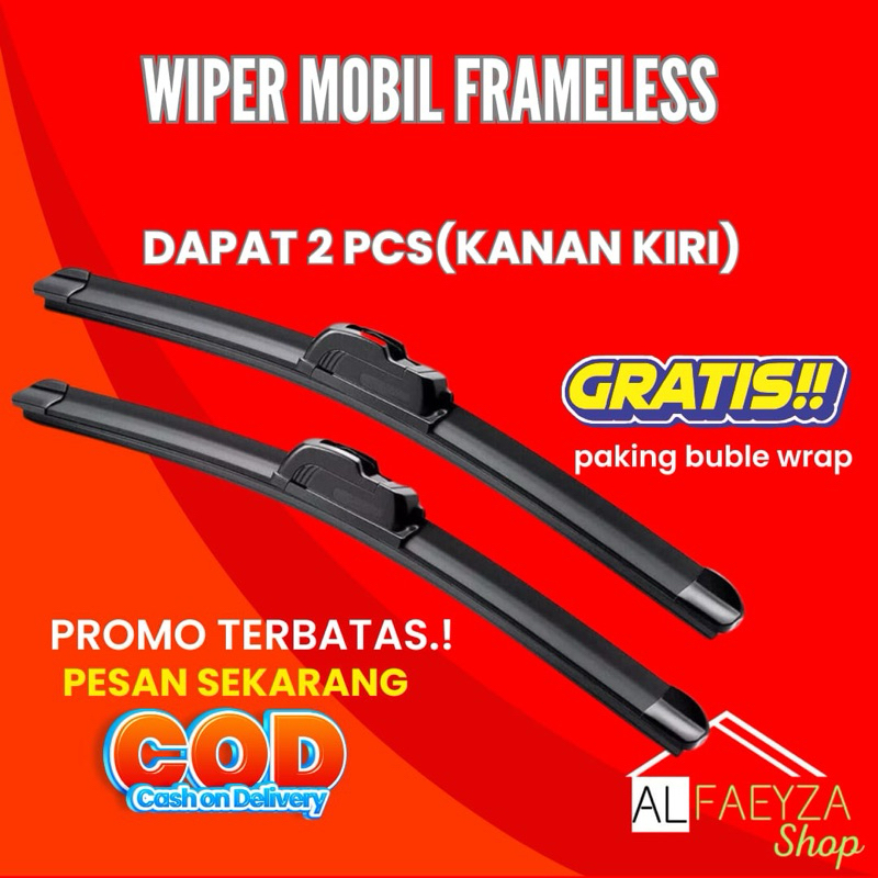 RB Wiper Kaca Mobil Frameless Truk Canter Ps110 Ps125 Ps136 Fuso