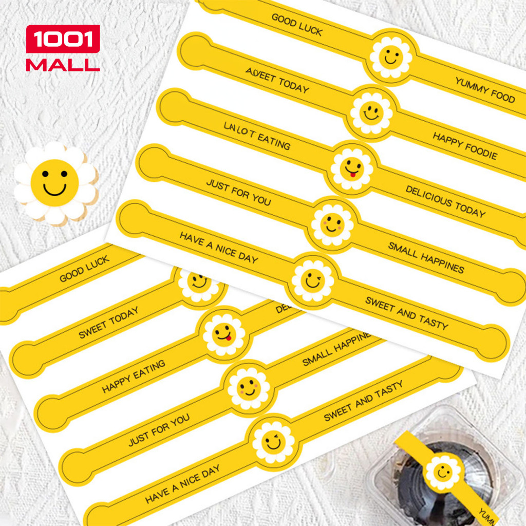 

100pcs Stiker Label Bunga Stiker Just For You