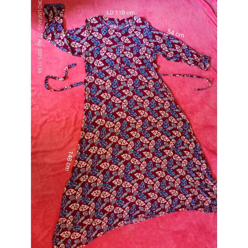 Gamis busui gamis murah gamis ibu gamis remaja motif bunga