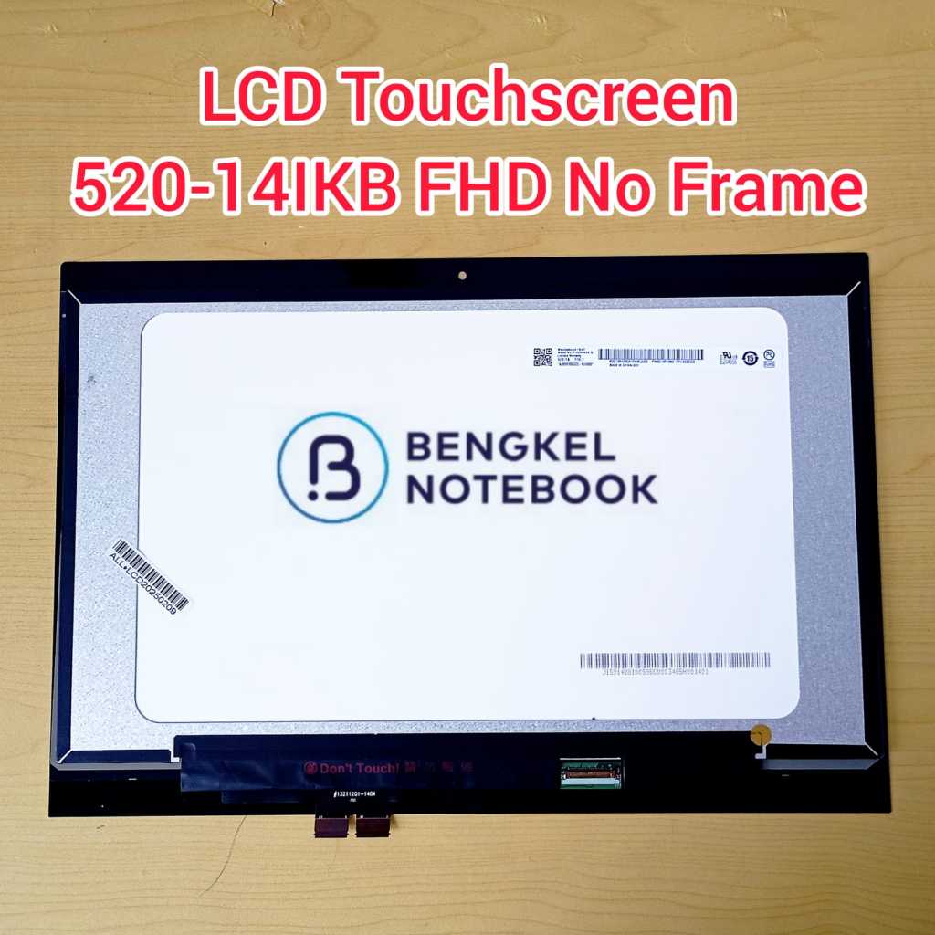 LCD Touchscreen 14.0" Yoga 520- 14IKB Flex5 1470 Flex5-1470 FHD 1920x1080 No Frame