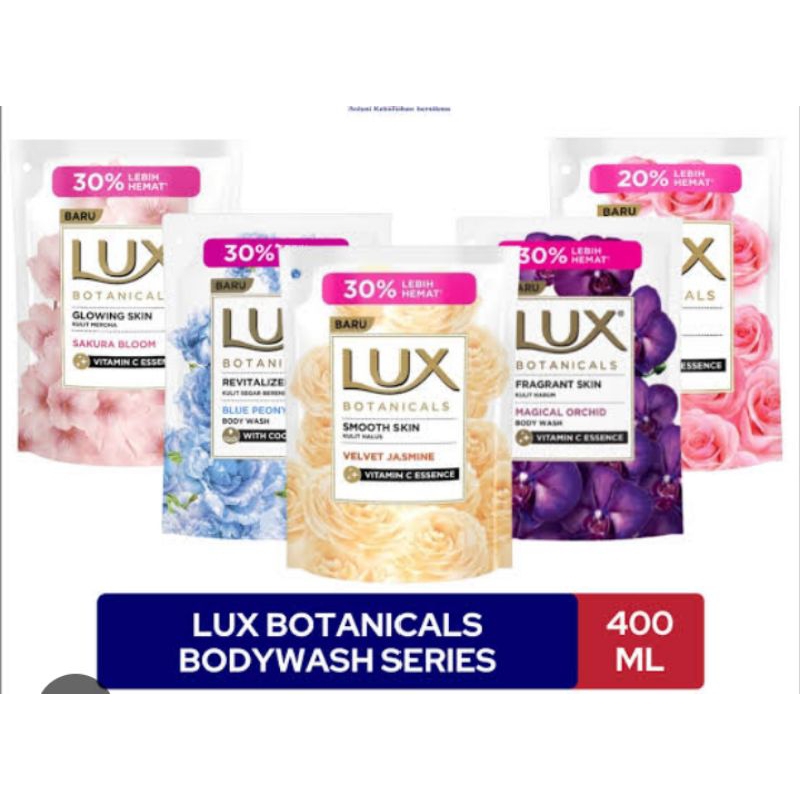 Lux Botanicals Sabun Mandi Cair 400ml All Varian