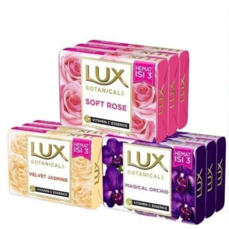 Lux Botanicals Sabun Batang Multipack / Sabun Batang Lux