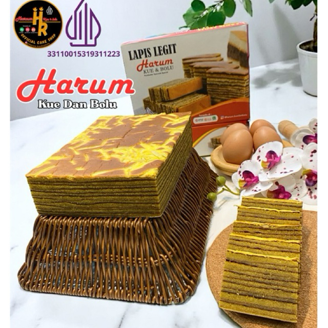 

Kue Lapis Legit Original / rasa original toping keju, kue lapis legit basah 100 % halal
