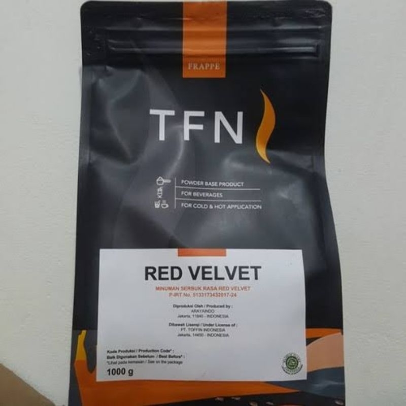 

powder red velvet toffin 1kg