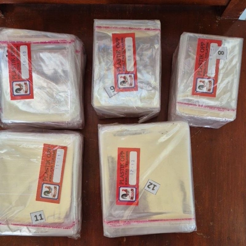 

100pcs OPP plastik seal lem tempat kue roti 8x8 / 9x9 / 10x10 / 11x11 / 12x12 / 13x13 / 14x14 / 15x15 / 16x16