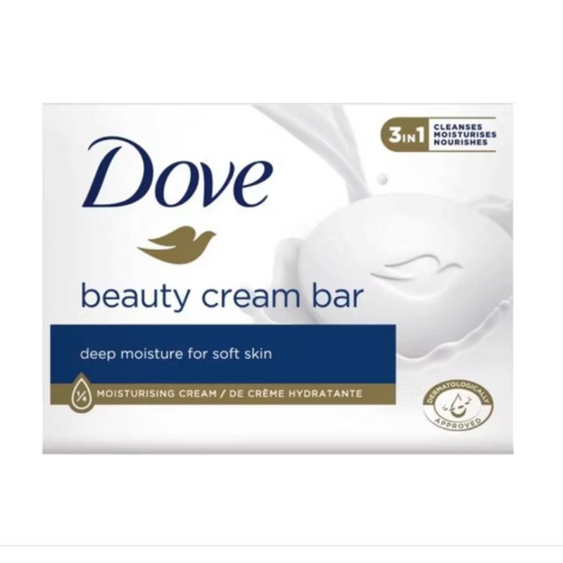 DOVE Beauty Cream Bar Soap 75gr - Dove Sabun Batang 75gr