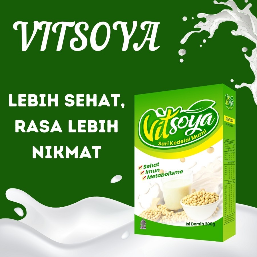 

Vitsoya Bubuk Free Gluten No Sugar High Protein And Fiber