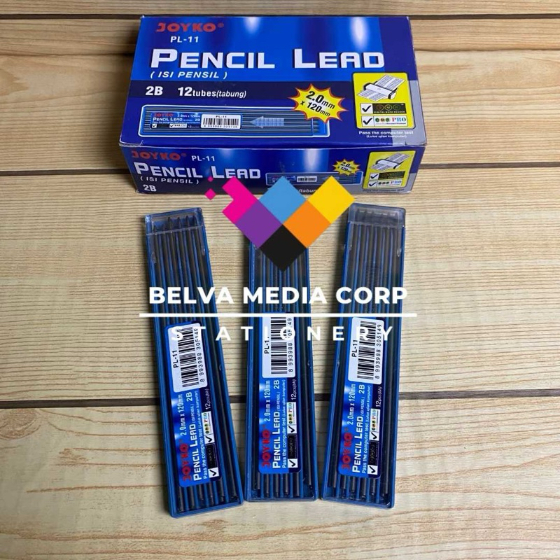 

ISI PENSIL MEKANIK JOYKO (12 Pcs/Buah) PASS THE COMPUTER/ 2.0M X 120mm