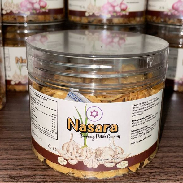 

NASARA Bawang Putih Goreng Premium Tanpa Tepung