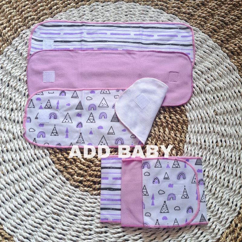 Set 3Pcs Gurita Rekat Gurita Instan Newborn Bayi Baru Lahir Seri Lilac