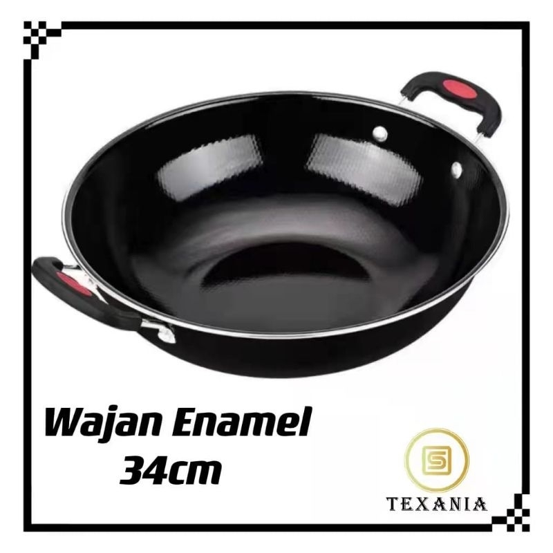 TEXANIA PANCI ENAMEL 34CM