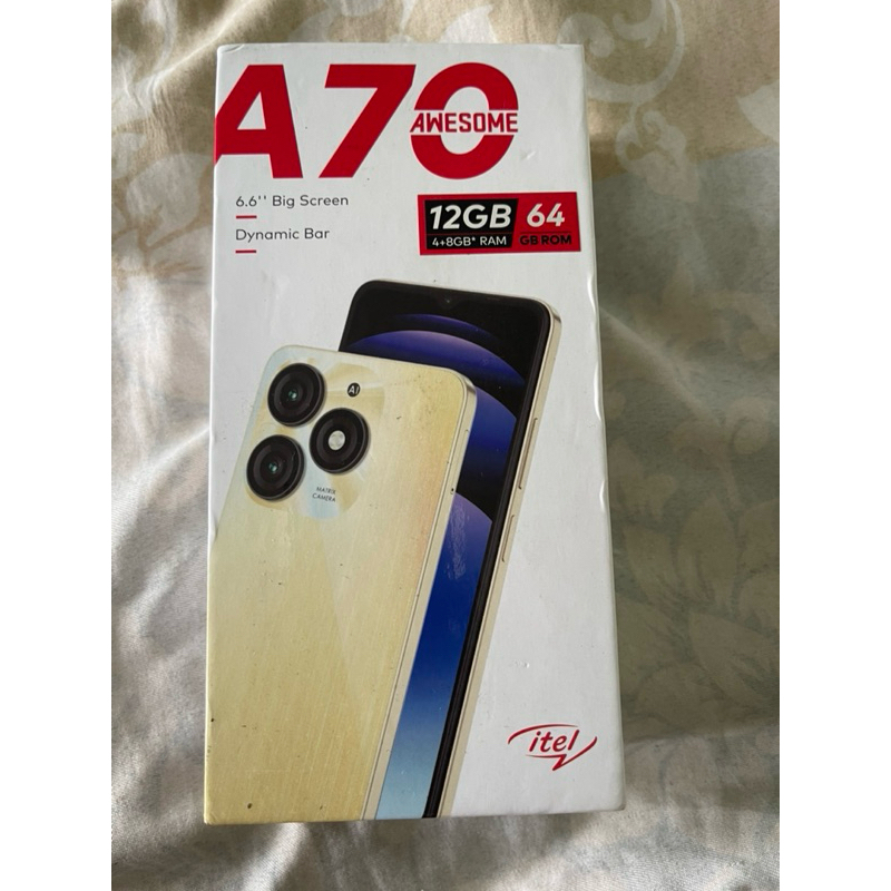 infinix itel A70 4/64 second fullset