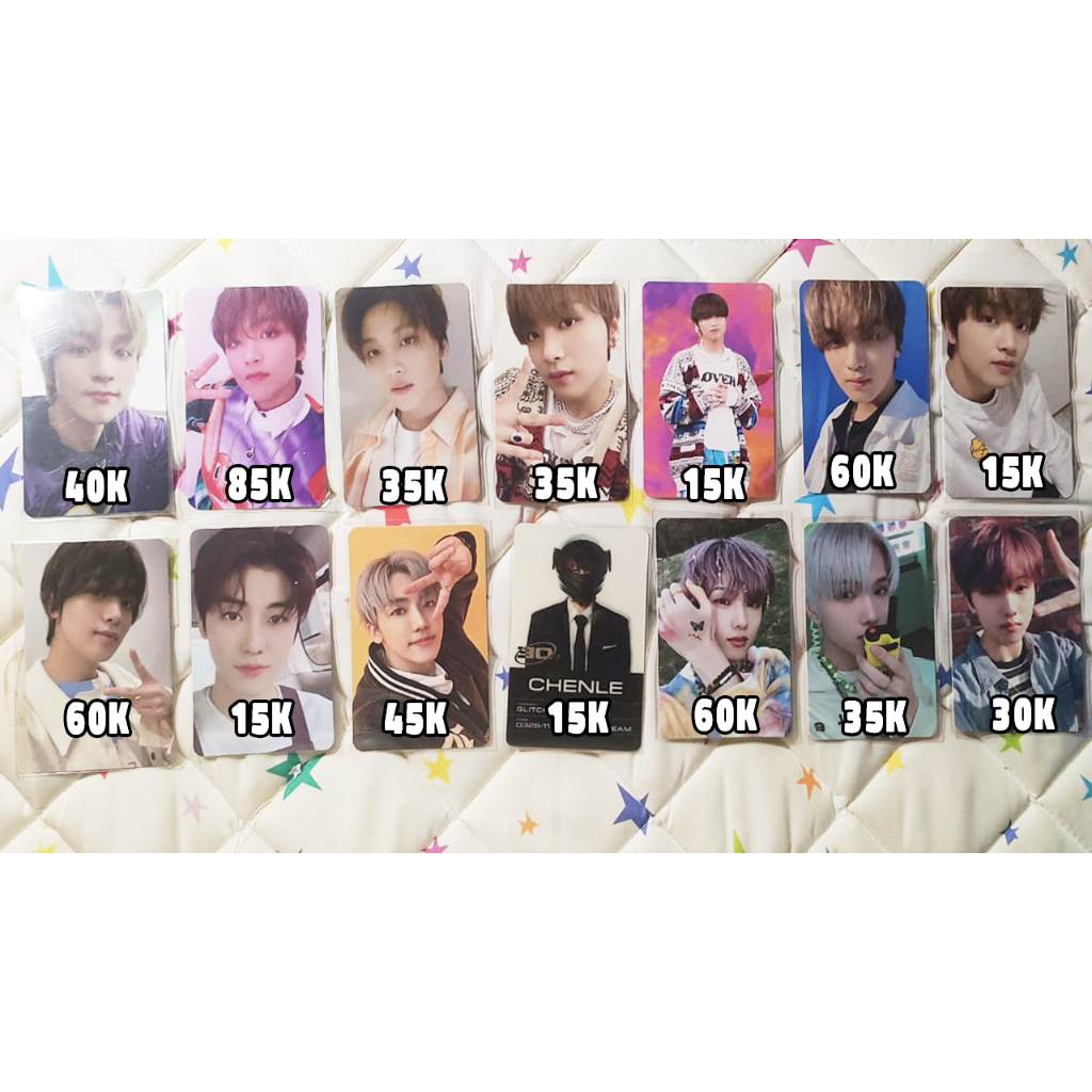 Photocard NCT Dream Mark, Renjun, Jeno, Haechan, Jaemin, Chenle, Jisung OFFICIAL Album PC & POB Mumo