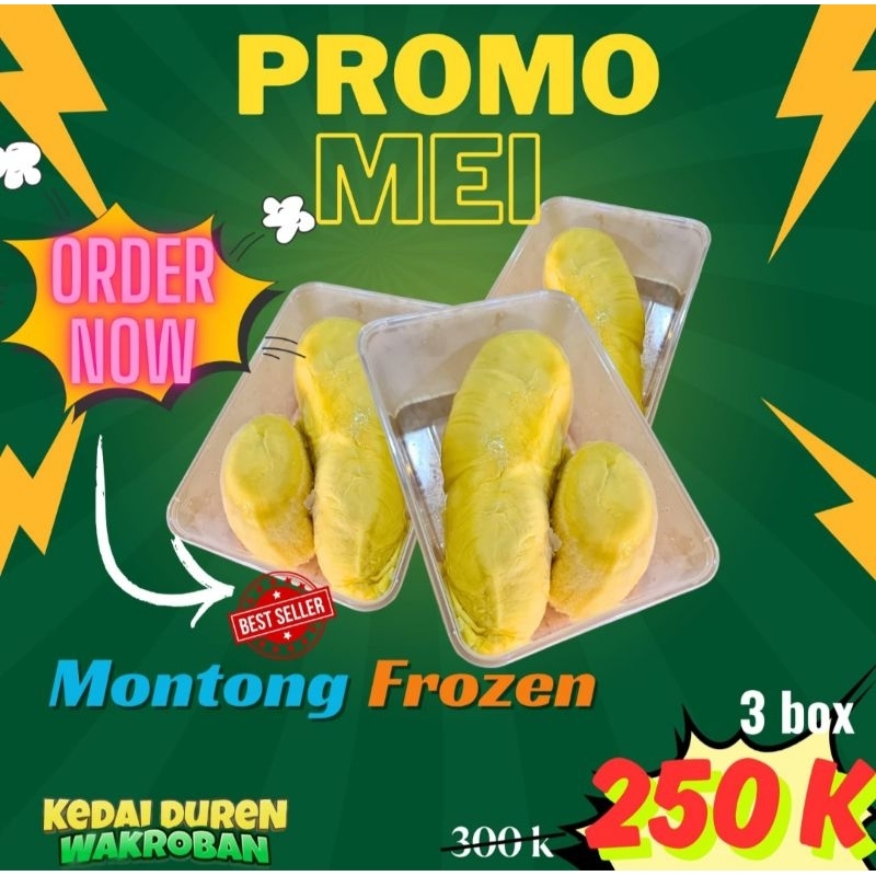 

Montong Sulawesi Frozen Promo 3 Box