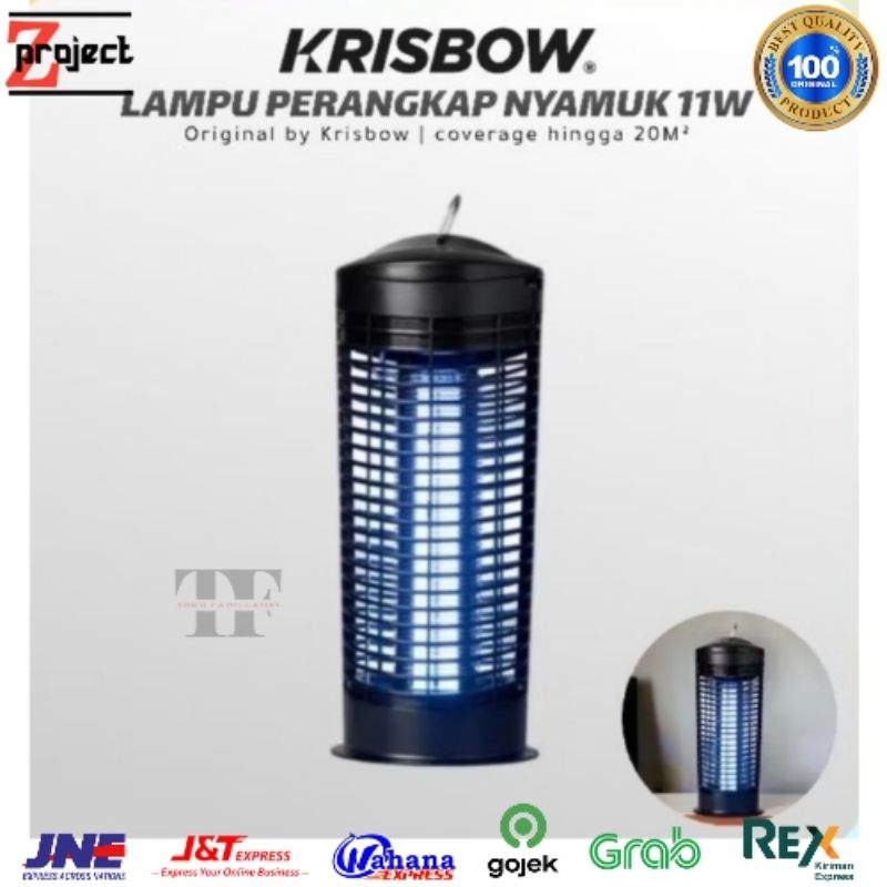 KRISBOW Perangkap Nyamuk Ma 11 Watt / Mosquito Killer UV Anti Nyamuk / Perangkap Jebakan Nyamuk Kris