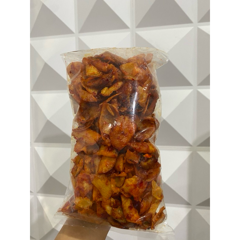 

Keripik pedes enduls nagih