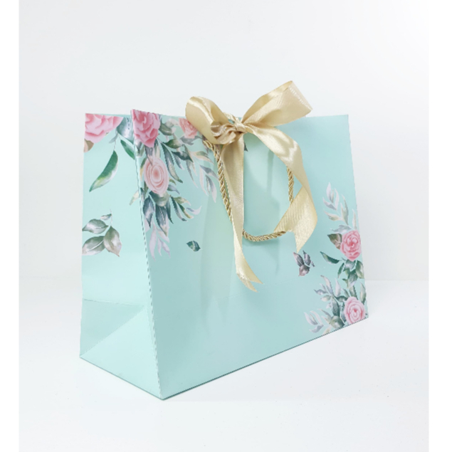 

Paperbag Motif Bunga ( Warna Tosca ) Uk. 32,5 x 25 x 14 cm