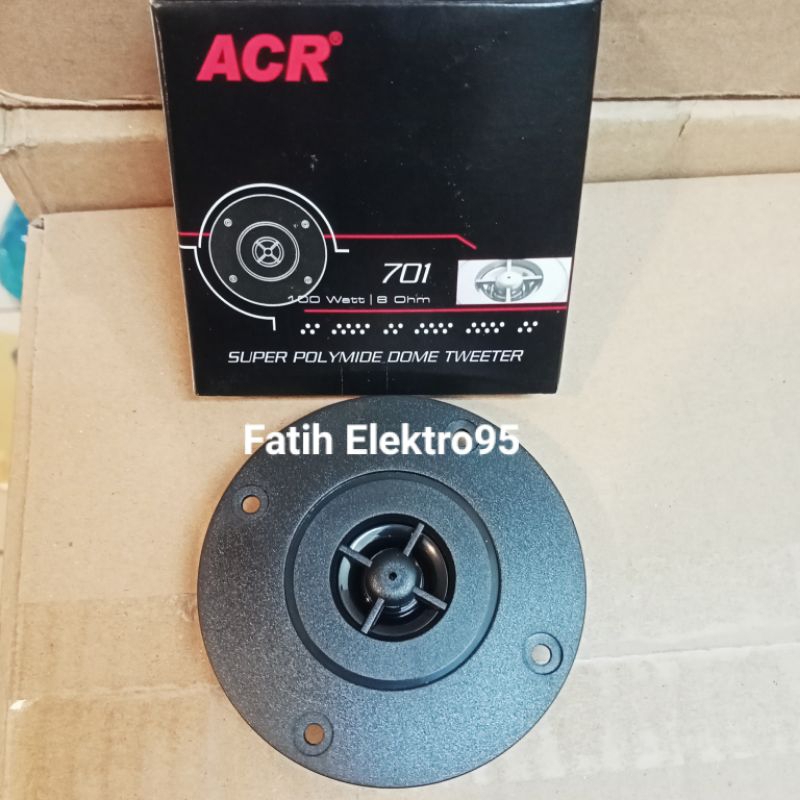 Twiter ACR 701 Super Polymide Done Tweeter Acr 100 Watt 8 Ohm