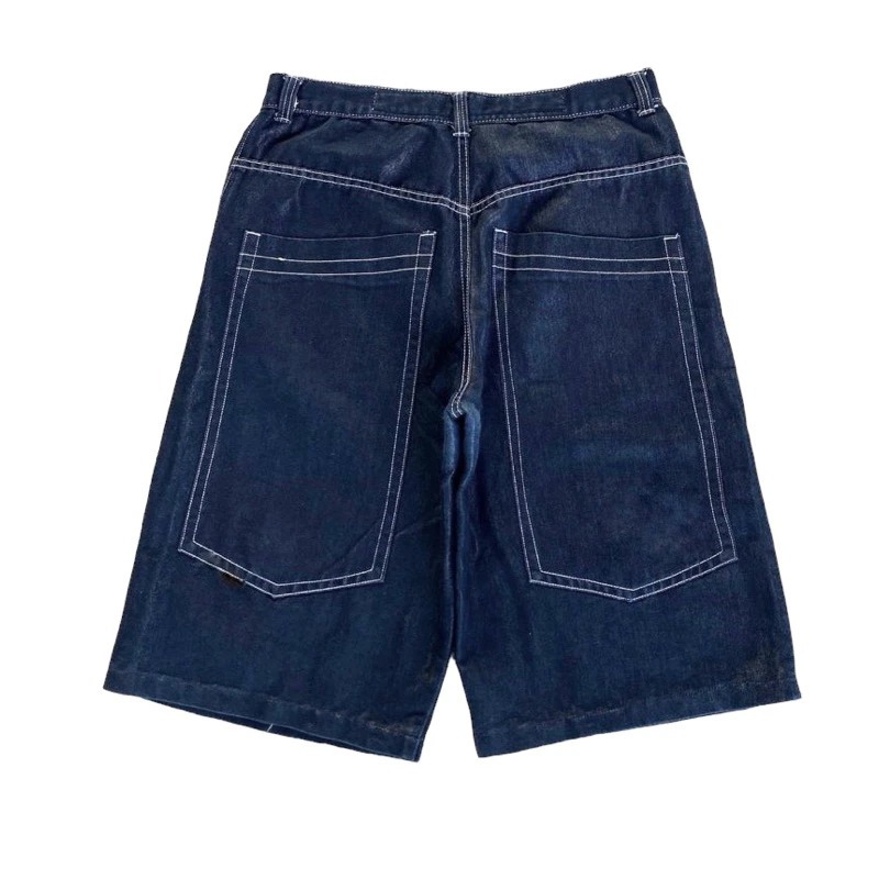 PROMO 5.5 SALE Jorts Wide Leg Pocket Short Jeans | Celana Pendek Skaters seperti y2k JNCO