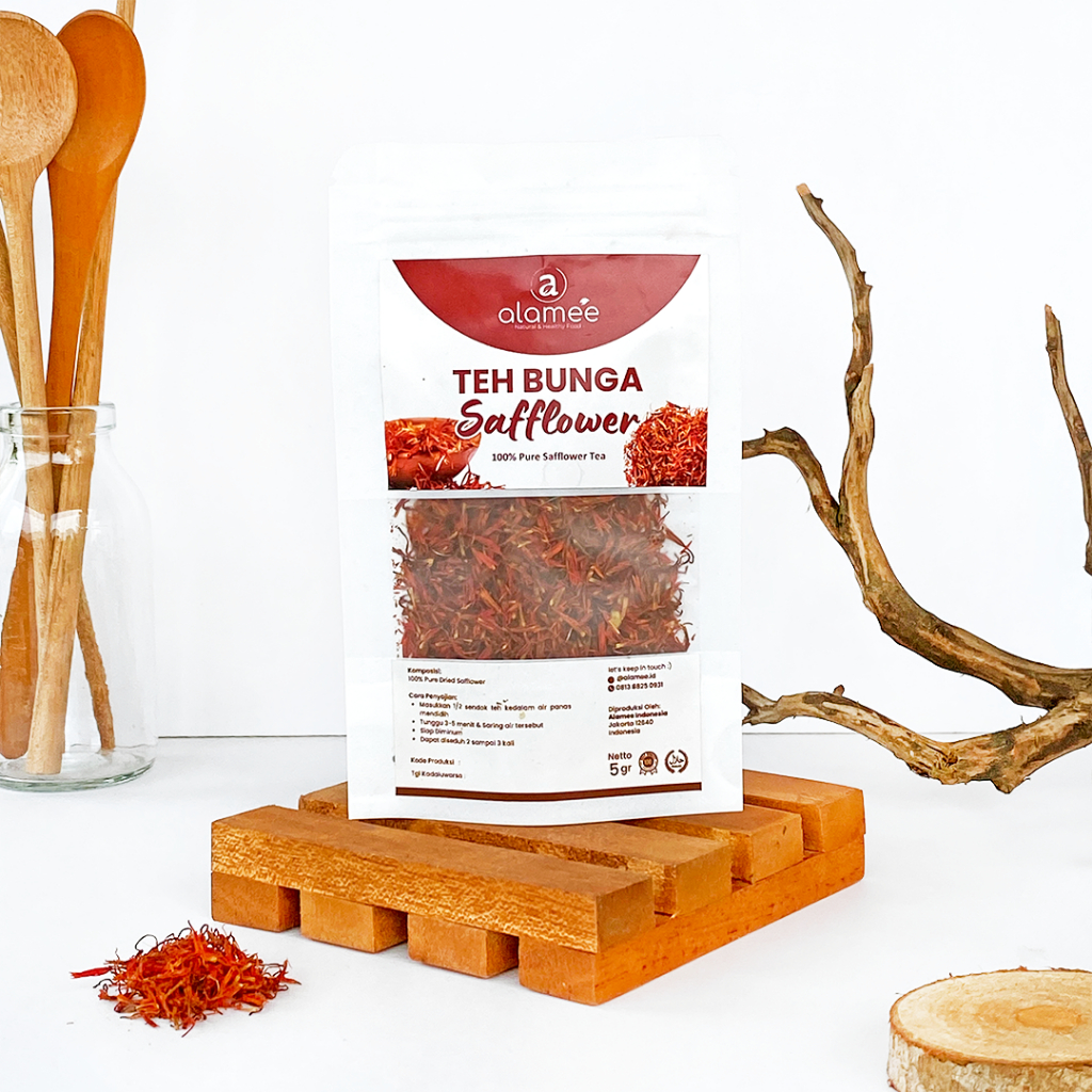 

Teh Bunga Safflower Herbal Tea Original Organik 5gr Alami Siap Seduh Minum Minuman Sehat Organic