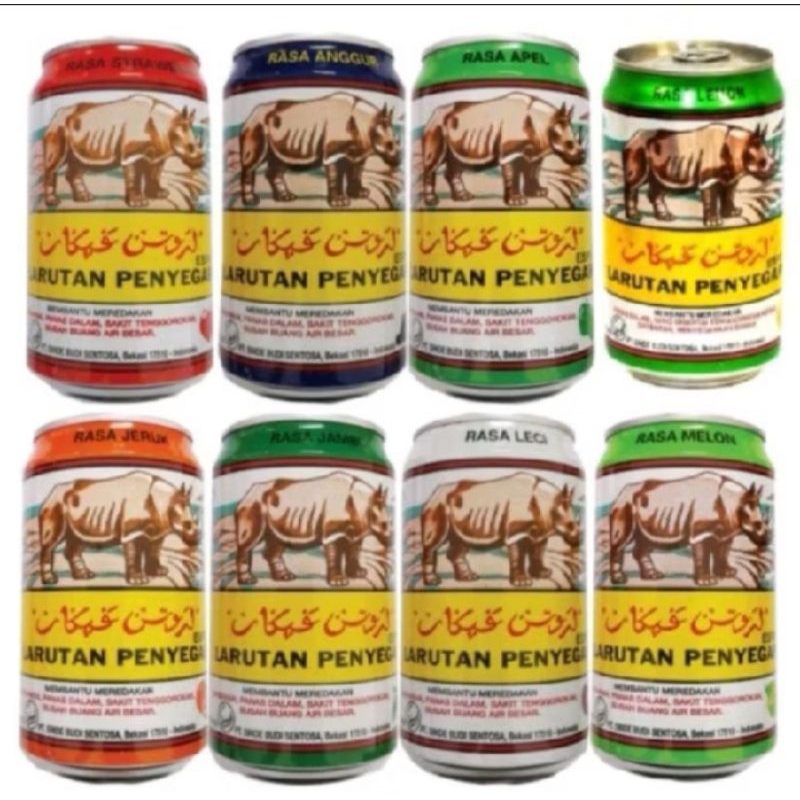 

minuman lasegar kaleng cap badak/kaki tiga 320 ml