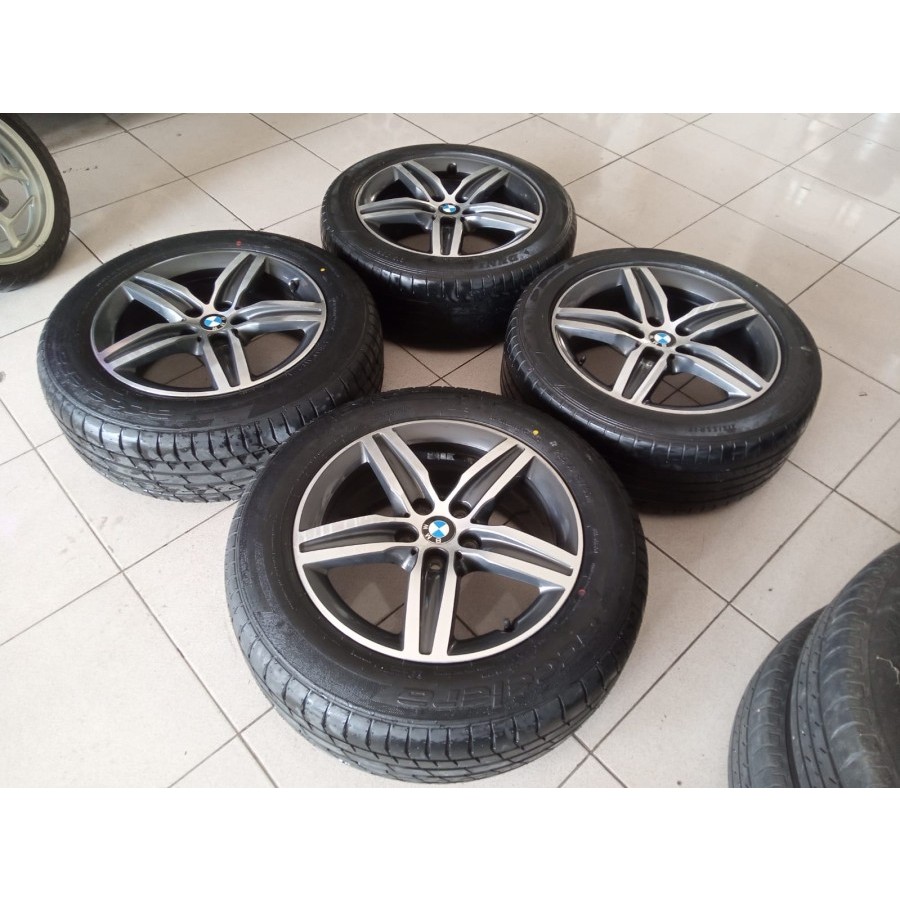 Velg Mobil Seken Std Original BMW Ring 17 Lebar 7,5 Et34 Baut 5x120 + Ban 225/60 R17