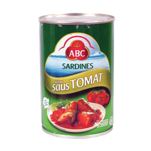 

ABC SARDINES TOMAT 425g
