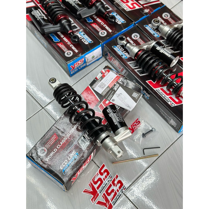 shock yss C-Uero 330mm vario beat scoopy tabung bawah