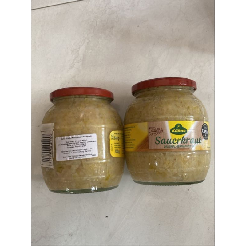 

Kiihne sauerkraut original / acar kol putih / 850 gr