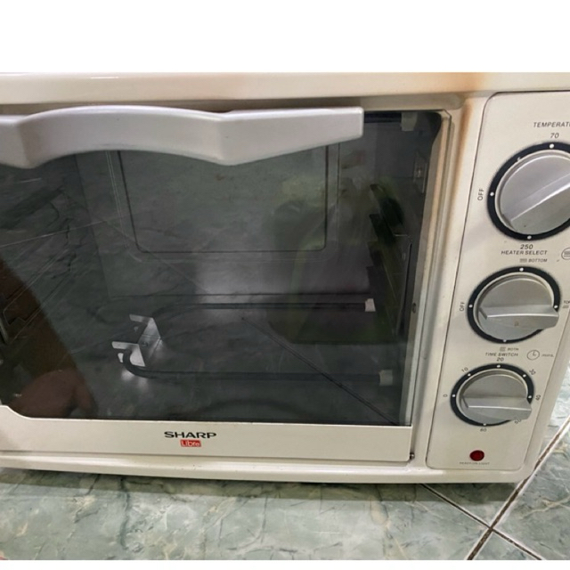OVEN LISTRIK SHARP EO 18L/ OVEN LISTRIK LOW WATT/OVEN LISTRIK 18L/  PEMANGGANG ROTI DAN KUE