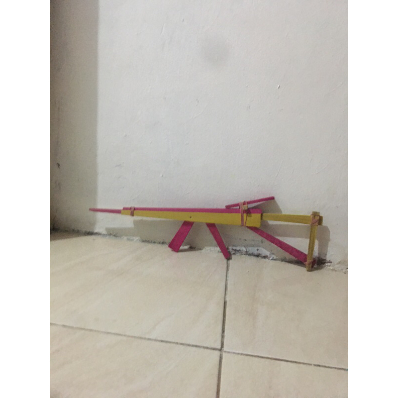 mainan tembak-tembakan dari kayu (mainana anak laki laki