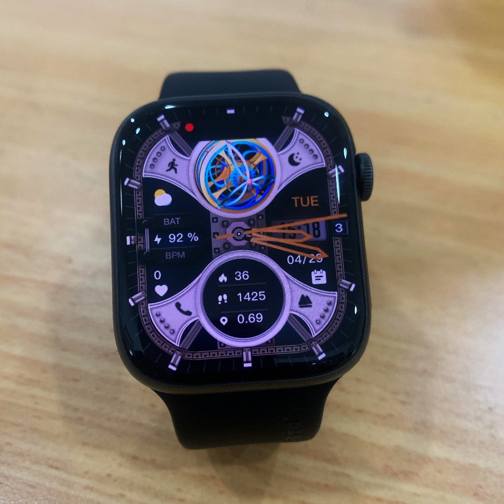 infiniteWatch 9 Pro BLACK EDITION with 2.0" HD AMOLED Display (SECOUND MULUS)