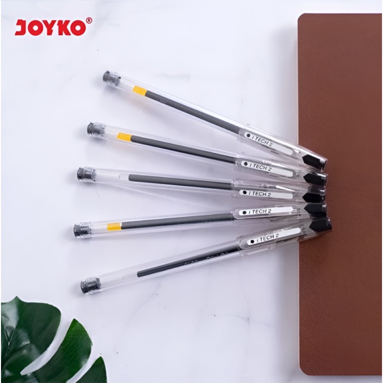 

Gel Pen Pulpen Pena Joyko GP-266 iTech 2 0.28 mm Hitam (1 pcs) - Bolpen Pulpen Gel Hitam 0.28 mm