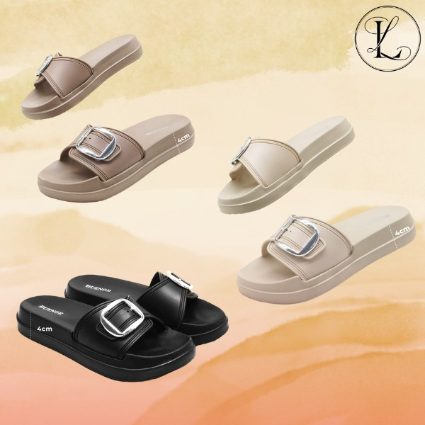 Buenor Sandal Jelly Wedges Fashion Sandal Wanita Viral Terbaru
