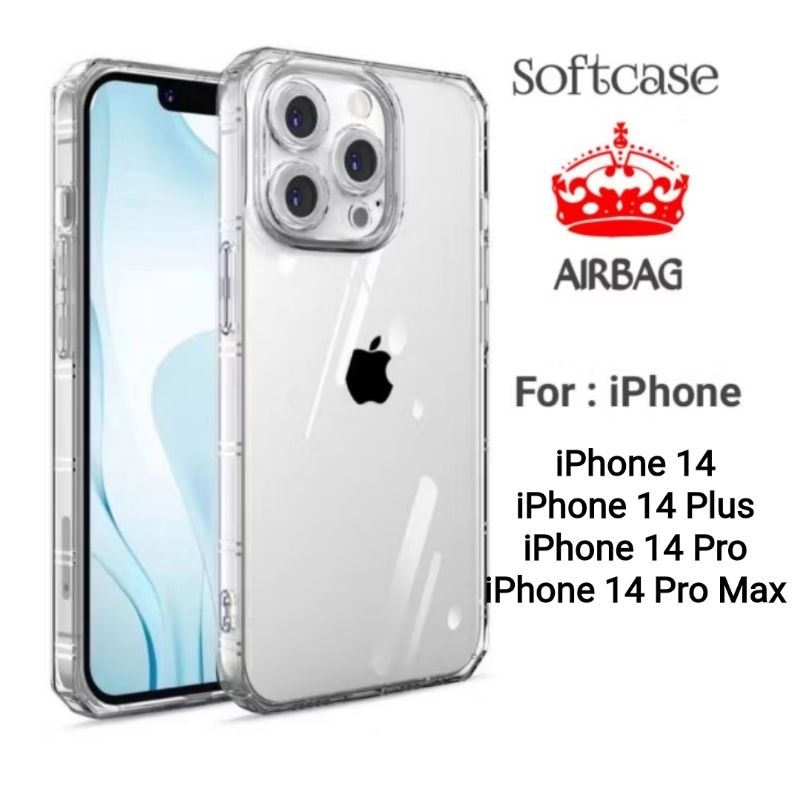 Case airbag iPhone 14 Pro Max Plus cover bening / case iphone 14 / case iphone 14 pro  case iphone 1
