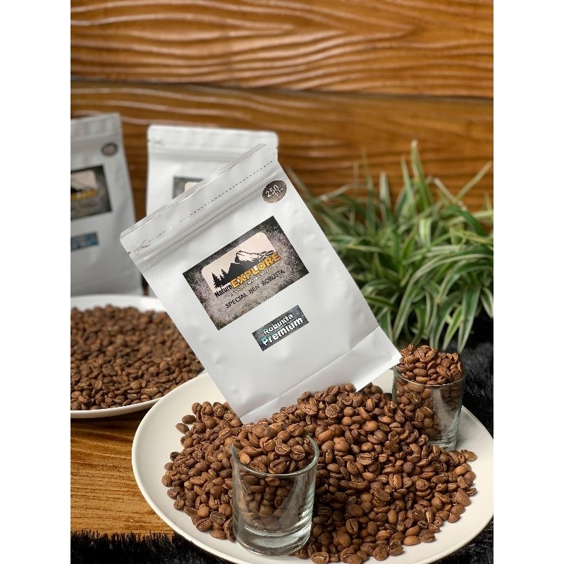 

Biji kopi Robusta Premium bubuk coffe/coffe bean 250g