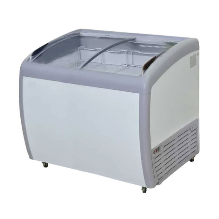 GEA Sliding Curve Glass Freezer 360 Liter SD-360BYR