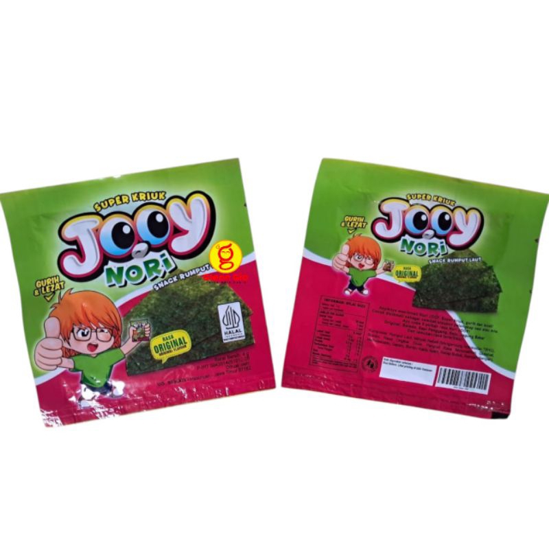 

Snack Rumput Laut Jooy Nori Box isi 12 pcs