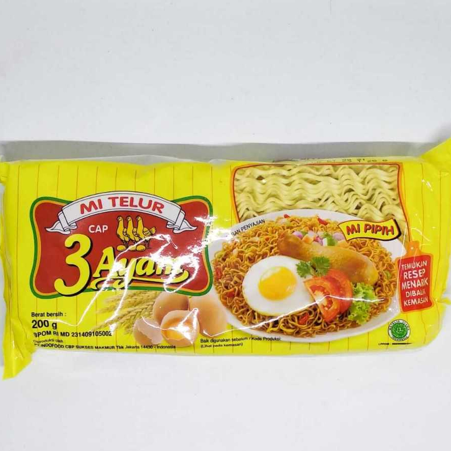 

Cap 3 Ayam Mie 200 Gram