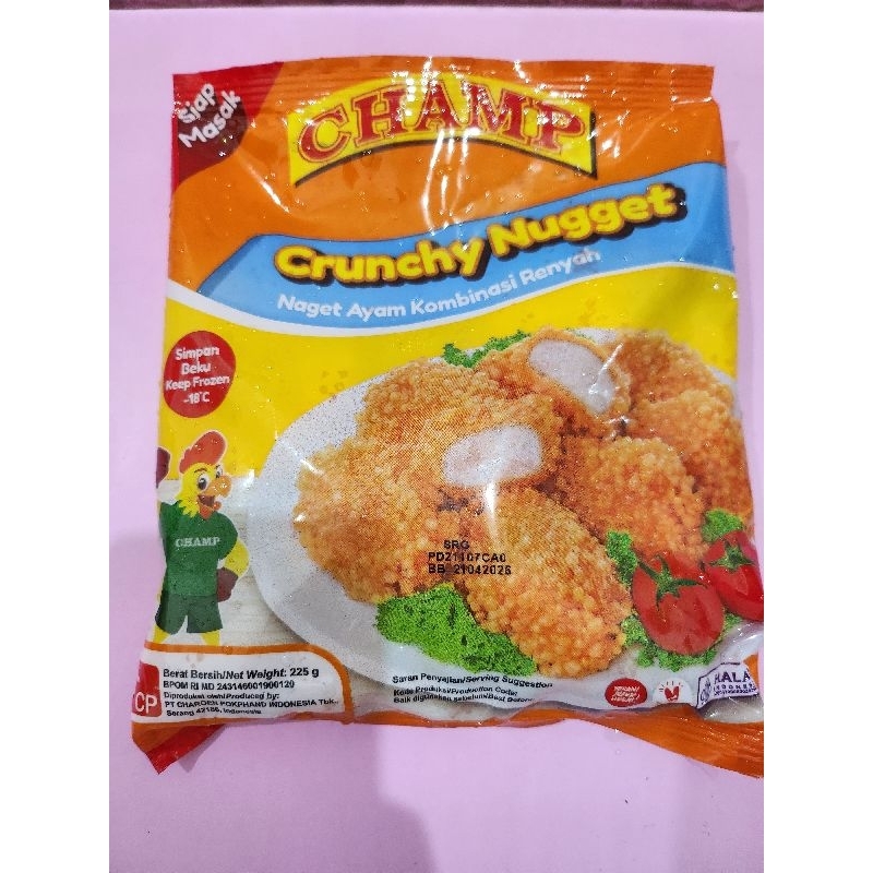 

Champ Nugget Crunchy 225 gram