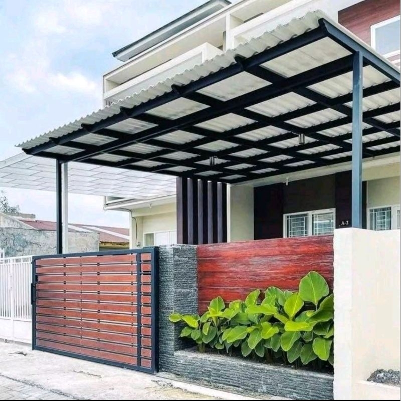 Kanopi Alderon Double Layer Custom/atap rumah